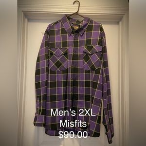 Dixxon MISFITS flannel Men's XXL